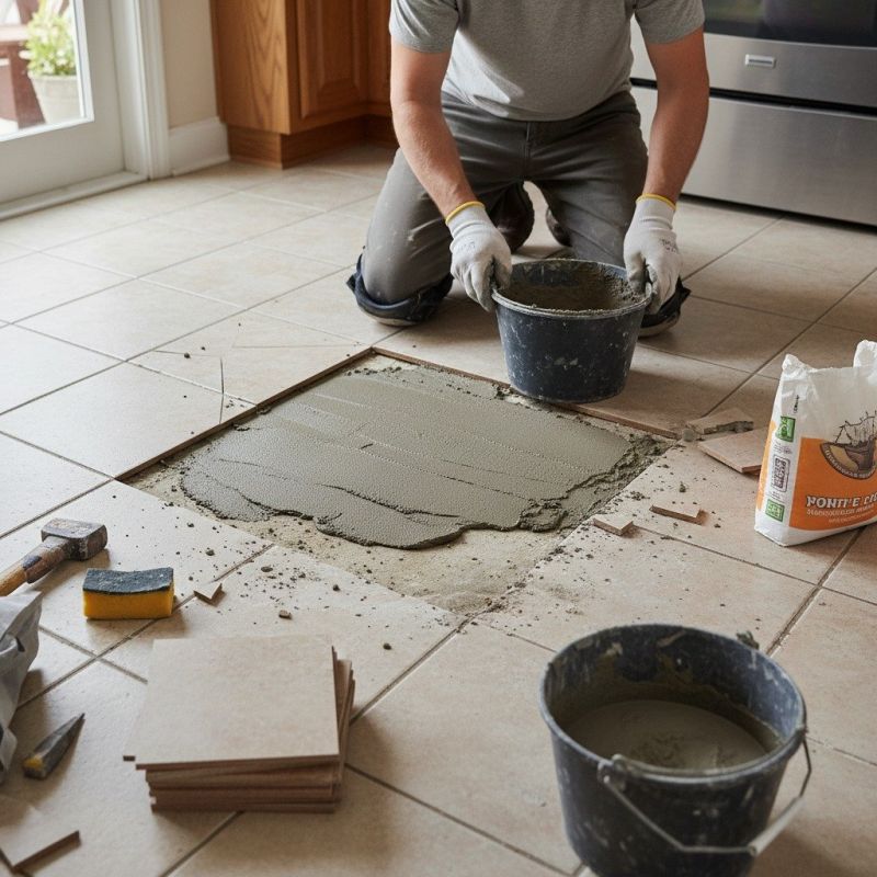 Chipped Tile Repair Service