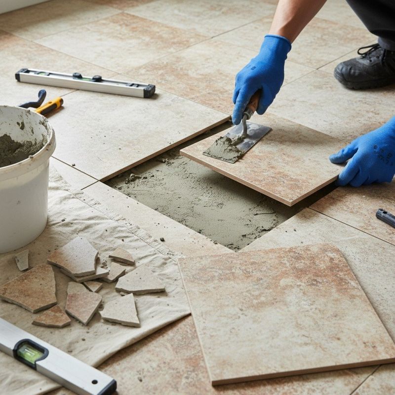 Chipped Tile Repair Service